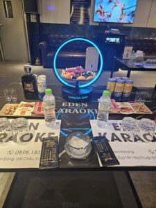 다낭 에덴 가라오케 이벤트 테이블 Danang karaoke event table setup